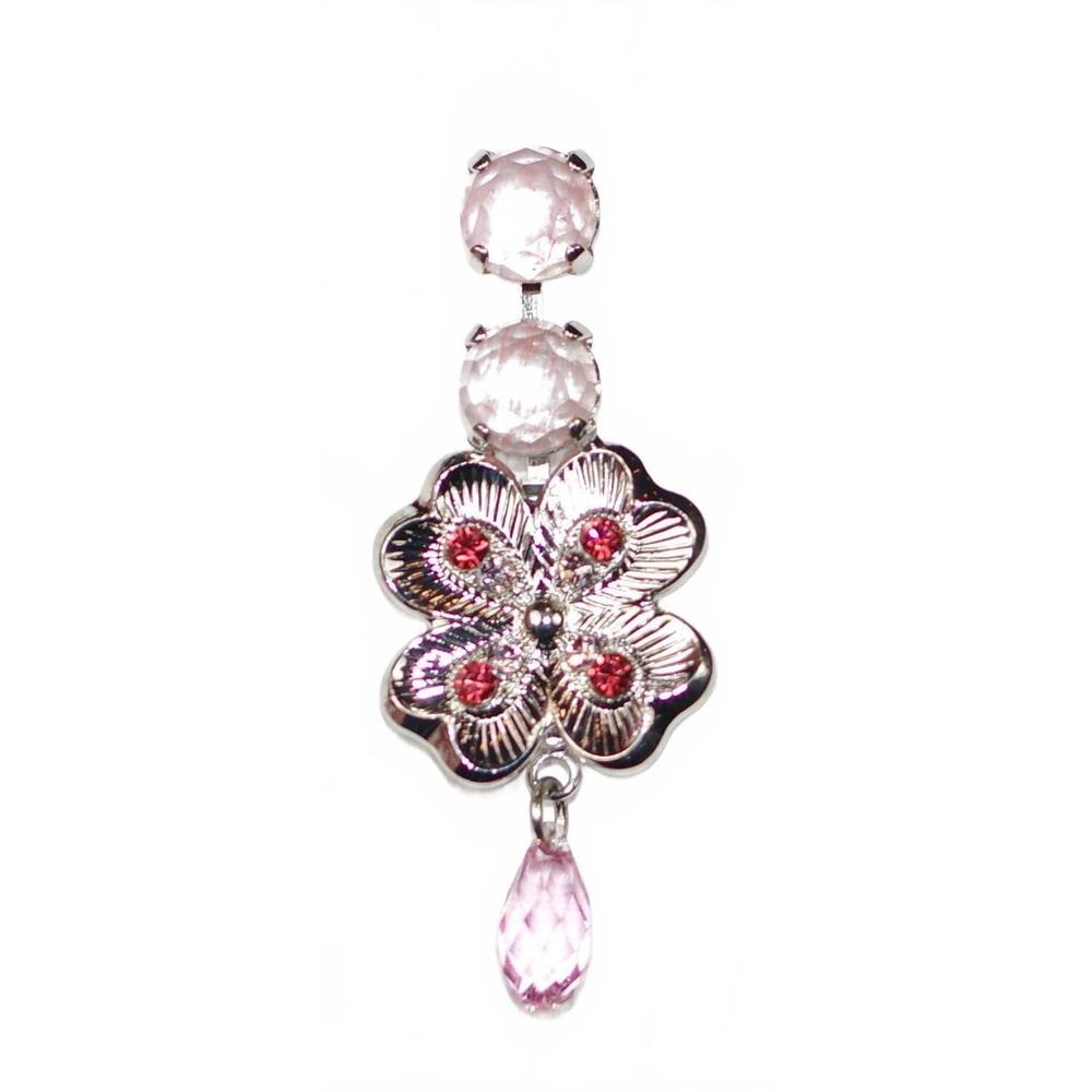 NEW MARIANA women's dangling earrings in pink